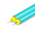 Lightwin LDP-50 FC-ST 5.0 OM3 Glasvezel kabel 5 m Aqua-kleur