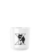 Moomin ABC Tasse - X 0.2 l. weiß, Maße: 74 x 74 x 83 mm Die Fähigkeit, sich