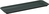 WACA Auslageplatte 42X14X1,7 cm aus Melamin, Farbe: schwarz