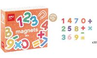 APLI kids Jeu de magnets "123 chiffres", 30 magnets (66000448)