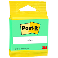 Karteczki samoprzylepne Post-it, 100 kart., miętowe