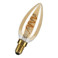 SPIRALED Basic C35 E14 DIM 3W (18W) 165lm 820 Gold