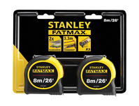 FatMax® Classic Tape Twin Pack 8m/26ft (Width 32mm)