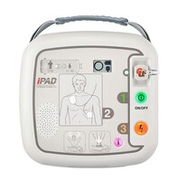 Defibrillator AED iPAD CU-SP1 Halbautomat, mit Batterie, Defi-Elektroden und Tragetasche