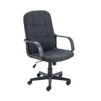 Jemini Jack 2 Fabric Executive Chair Charcoal KF79889