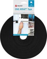 Artikeldetailsicht VELCRO VELCRO Klettkabelbinder ONE-WRAP Tape 20mm x 25m, schwarz