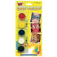 Tallon 5 Colour Face Paints (Pack of 12) 5111