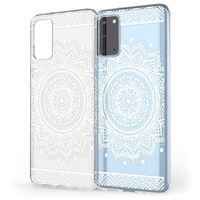 NALIA Motif Cover compatible with Samsung Galaxy S20 Case, Pattern Design Skin Slim Protective Silicone Phone Bumper, Ultra-Thin Shockproof Rugged Mobile Back Protector Circle F...