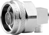 N Stecker 50 Ω, RG-402, Belden 1673A, Löt/Löt, abgewinkelt, 100023979