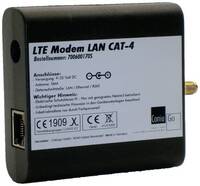 ConiuGo 700600170S LTE modem 9 V/DC, 12 V/DC, 24 V/DC, 35 V/DC Funkció (GSM): Riasztás