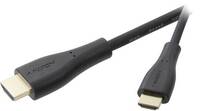 SpeaKa Professional HDMI Csatlakozókábel HDMI-A dugó, HDMI mini C dugó 1.50 m Fekete SP-9005356 Audio Return Channel, aranyozott érintkező HDMI kábel