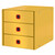 Leitz COSY Click&Store 3-fiókos irattároló, meleg sárga