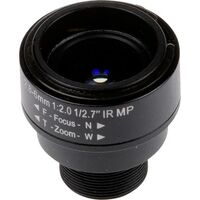 LENS M12 2.8-6MM 5PCS Lens M12 2.8 - 6 mm, Lens, Universal, Black, AXIS F1015 Sensor Unit, 2.8 - 6 mm Lenzen