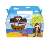 boîte menu/cadeaux enfant pirate 24cm