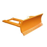 Snow plough for forklifts