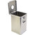 Contenedor de basura/recipiente para la eliminación de residuos G®-DROP, capacidad 80 l, aluminio con ruedas, bajo llave.