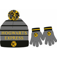 SET GORRO Y GUANTES HOGWARTS EXPRESS HARRY POTTER