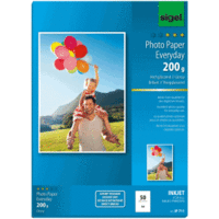 Fotopapier Inkjet Everyday Plus A4 200g/qm weiß glänzend VE=50 Blatt