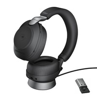 Jabra Evolve2 85, Link380a MS Stereo Stand Black