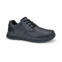 SALOON II MENS LTHR SHOE BLK 7