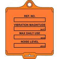 Medium asset tags - Vibration control