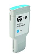 HP 727 300 ml-es DesignJet tintapatron ciánkék (F9J76A)