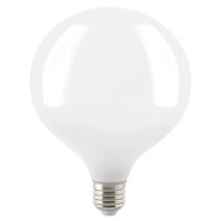 LED Globelampe G125, 230V, Ø 12.5cm / 17.8cm, E27, 8.5W 2700K 1055lm 300°, dimmbar, Opal