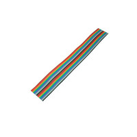 Flachkabel, farbig Raster 1,27 mm, 20 pin, 10,0m