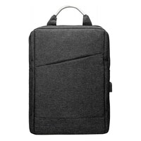 Laptoptáska PROMO Nybro lang hátizsák forma fekete