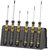1578 A/6 Screwdriver set and rack for electronic applications - Wera Werk - 05030170001