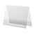 Tent Display / Tabletop Display in Rigid Plastic in Standard Paper Sizes | 0.5 mm crystal clear A6