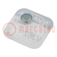 Battery: silver; 1.55V; coin,SR58; 21mAh; non-rechargeable; 1pcs.