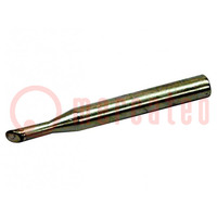 Tip; conical sloped; 3x54mm; for soldering iron; ERSA-0260BD