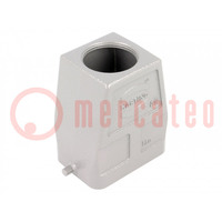 Enclosure: for HDC connectors; Han® B; size 6B; for cable; high