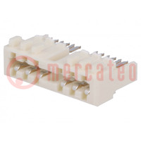 Connector: card edge; RAST 2.5; plug; female; angled 90°; PIN: 6