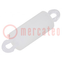 PCB distance; polyamide; L: 10mm; latch/latch; UL94V-2