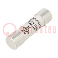 Fuse: fuse; quick blow; 4A; 600VAC; 600VDC; cylindrical,industrial