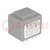 Transformator: ingegoten; 2,5VA; 230VAC; 7,5V; 333,3mA; PCB; IP00