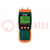Data logger; differential pressure; Display: LCD; 190x68x45mm