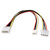 ROLINE Int. Y-Power Cable, 4-pin HDD to 4-pin HDD+4-pin FDD, 0.3 m