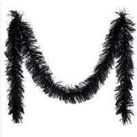 Boa polyester - noir