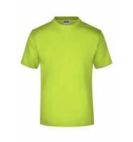 James & Nicholson Komfort-T-Shirt aus Single-Jersey Herren JN001 Gr. M acid-yellow