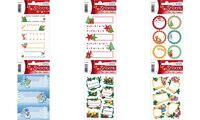 HERMA Weihnachts-Sticker DECOR "Tannengestecke", Widmung (6501074)