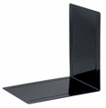 MAUL ordner- boekensteun metaal 24X16x24cm zwart, set van 2 stuks
