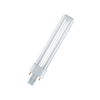 Kompaktleuchtstofflampe Osram 9w Energiesparlampe Dulux-S 2 Pin Farbe 865 - 6500k - Tageslicht (4050300355320)