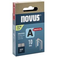 AGRAFES À FIL FIN - TYPE 53 800 PC(S) NOVUS 042-0779 DIMENSIONS (L X L) 10 MM X 11.3 MM