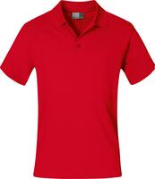 Promodoro Poloshirt rood maat M