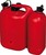 Dubbele jerrycan rood ECO 5,5 + 3 ltr.