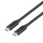 Kabel USB C-USB C 1m 100W 5Gbps USB 3.1 czarny
