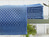 Geschirrtuch London Halbleinen; 50x100 cm (BxL); blau; rechteckig; 10 Stk/Pck